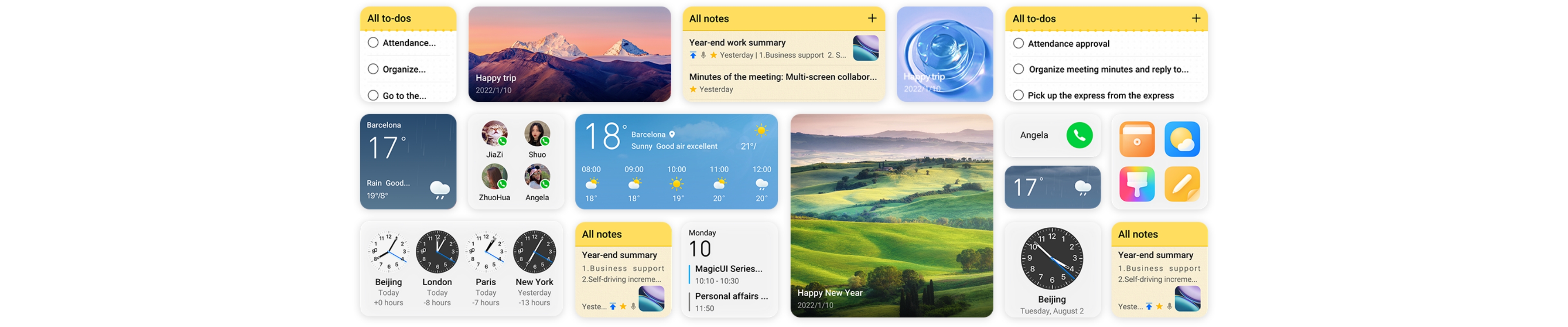 Smart Desktop Cards